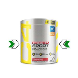 پمپ سی فور ریپد سلوکور Cellucor C4 Ripped Sport مکمل تمرینی پمپ