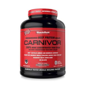 پروتئین بیف ایزوله کارنیور ماسل مدز – MuscleMeds Carnivor Beef Protein Isolate 1.7kg