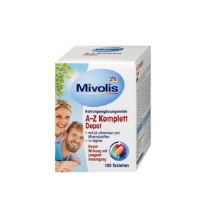 مولتی‌ ویتامین مینرال آ زد میولیس – Mivolis DM AZ komplett Depot