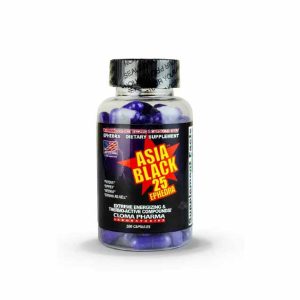 چربی سوز آسیا بلک کلوما فارما  - Cloma Pharma Asia Black 100 Caps